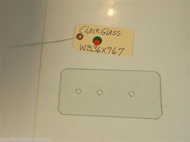 Hotpoint STOVE WB36X767 Clock Glass used part Hotpoint STOVE WB36X767 Clock Glass used part